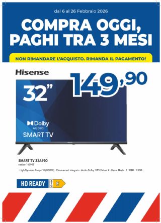 TV HISENSE 32A49Q 32''